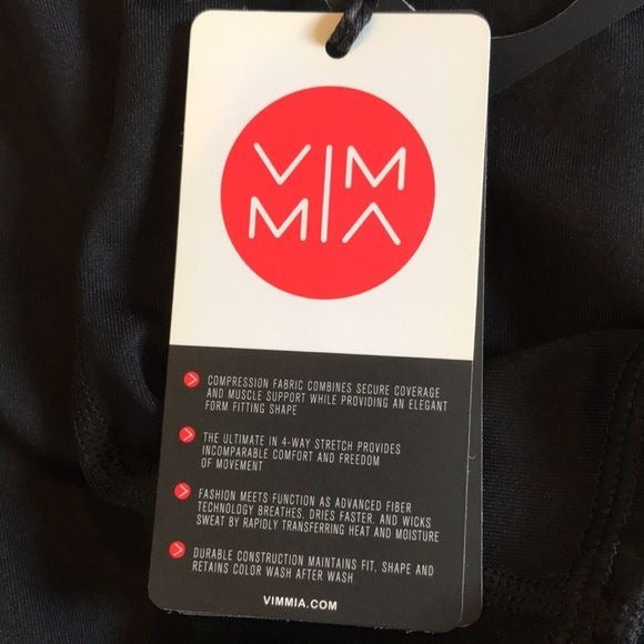 VIMMIA Black Flex Tank Size M *NEW*