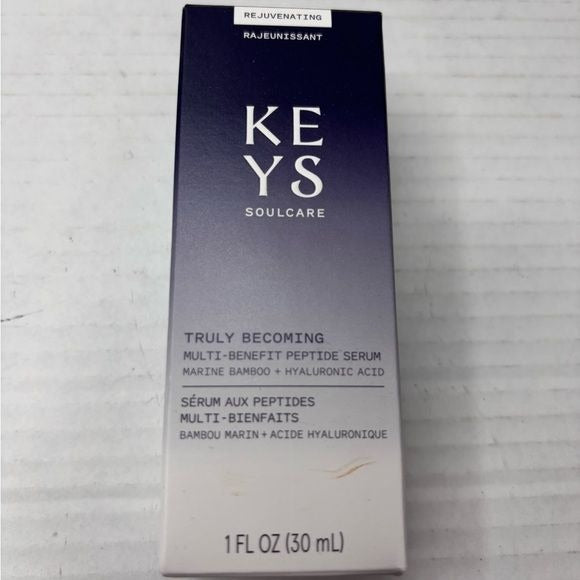 *NEW* KEYS SOULCARE Truly Becoming Multi-Benefit Peptide Serum