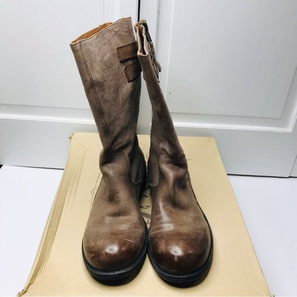 NINE WEST Mittford Dark Brown Boots Size 9M