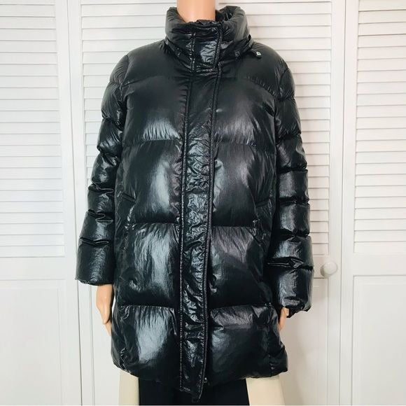 NB SERIES Bea Quilted Down Black Coat Size L