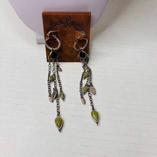 LUCKY BRAND Silver Chandelier Earrings