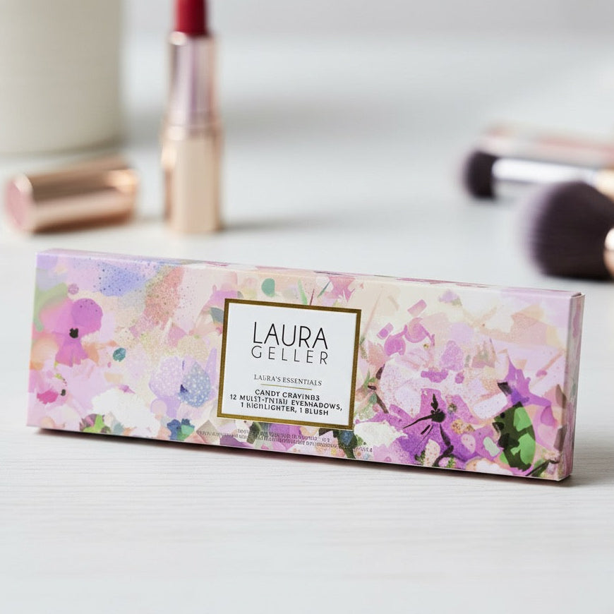 New LAURA GELLER Candy Cravings Face & Eye Palette