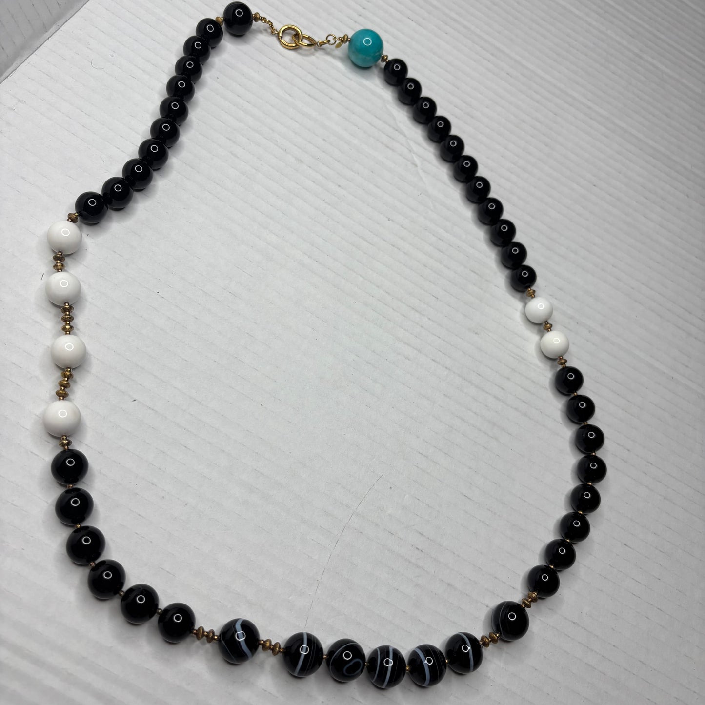 MICHAEL VALITUTTI Gems en Vogue Turquoise & Banded Agate Necklace