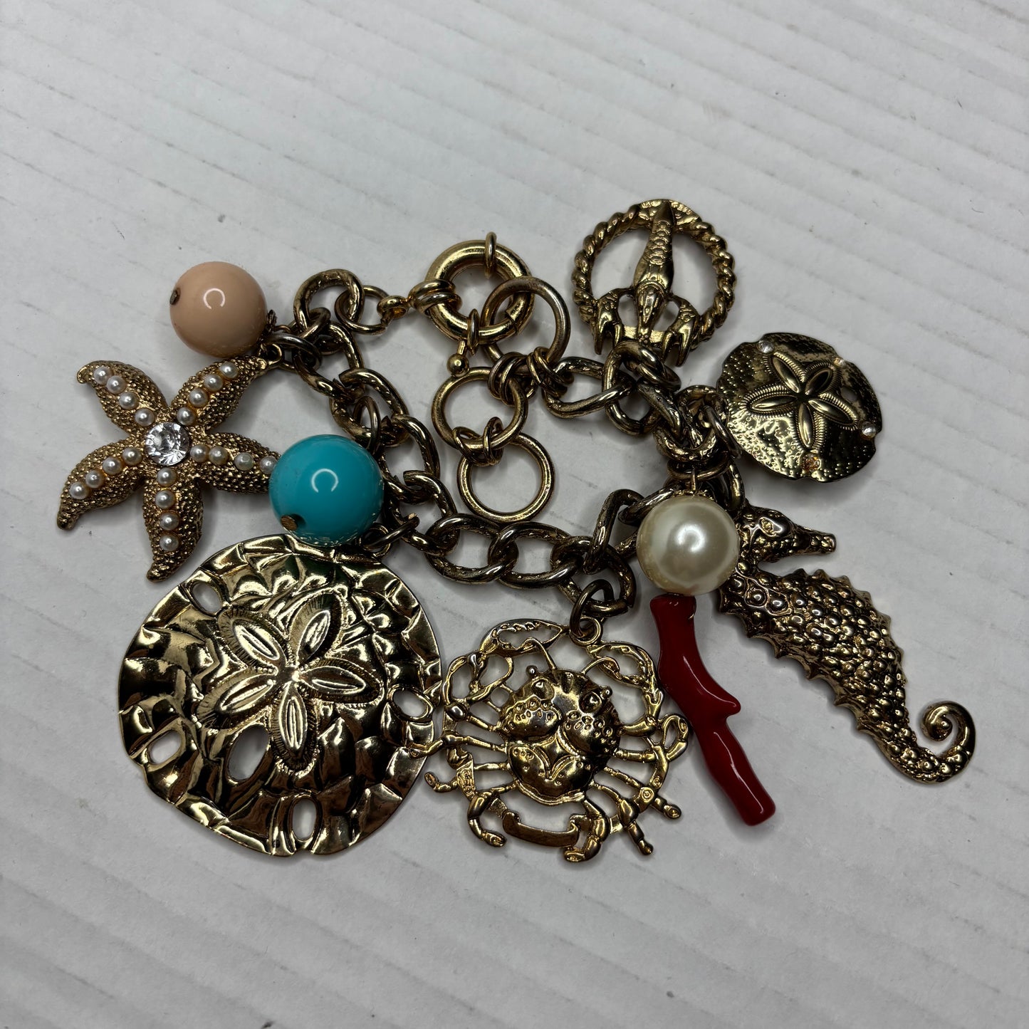 HEIDI DAUS "Under the Sea" Charm Bracelet