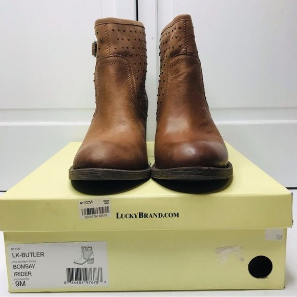 *NEW* LUCKY BRAND Butler Bombay Rider Boots Size 9