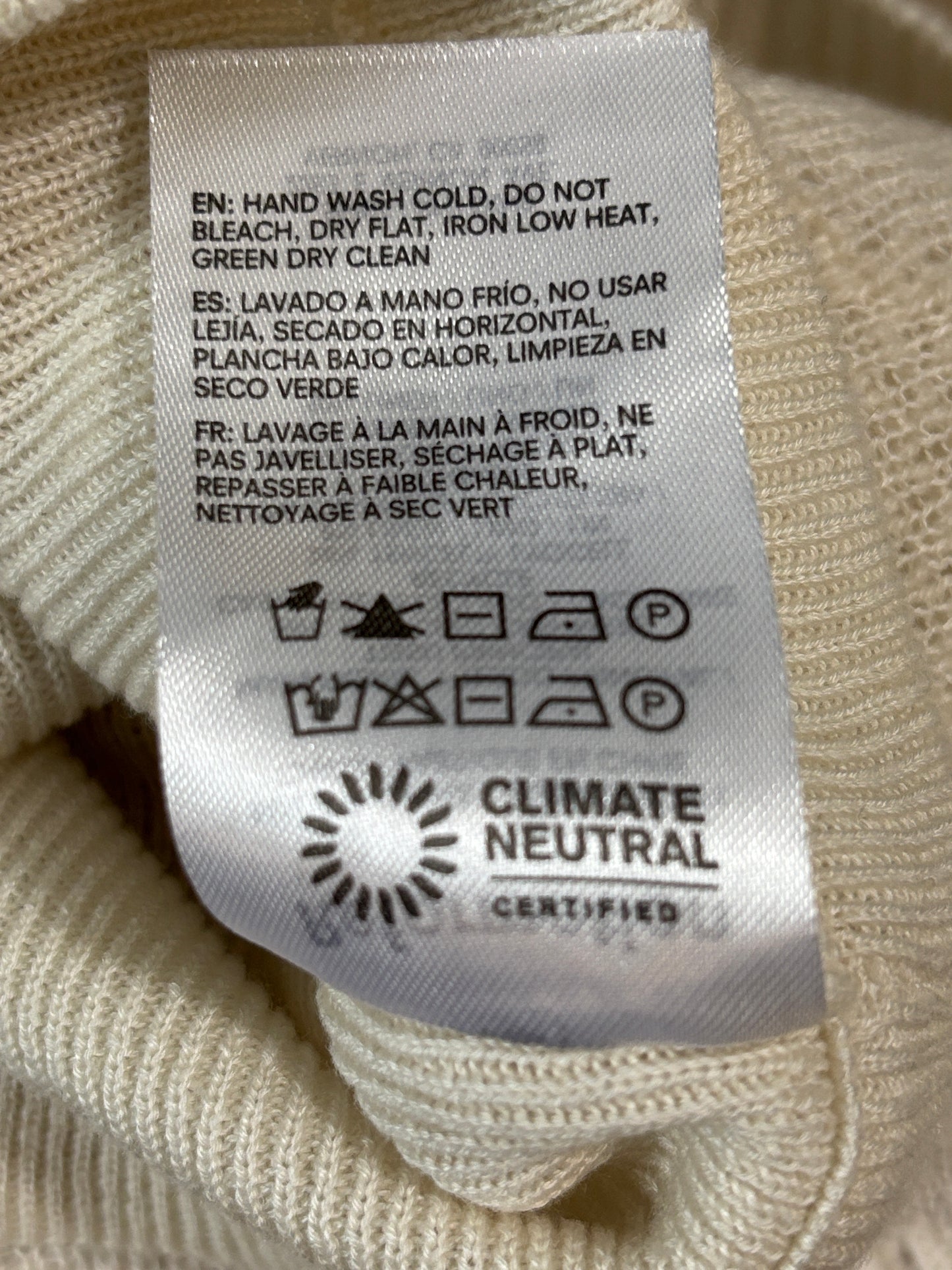 REFORMATION Rose Cashmere & Linen Blend Tube Top Size Medium