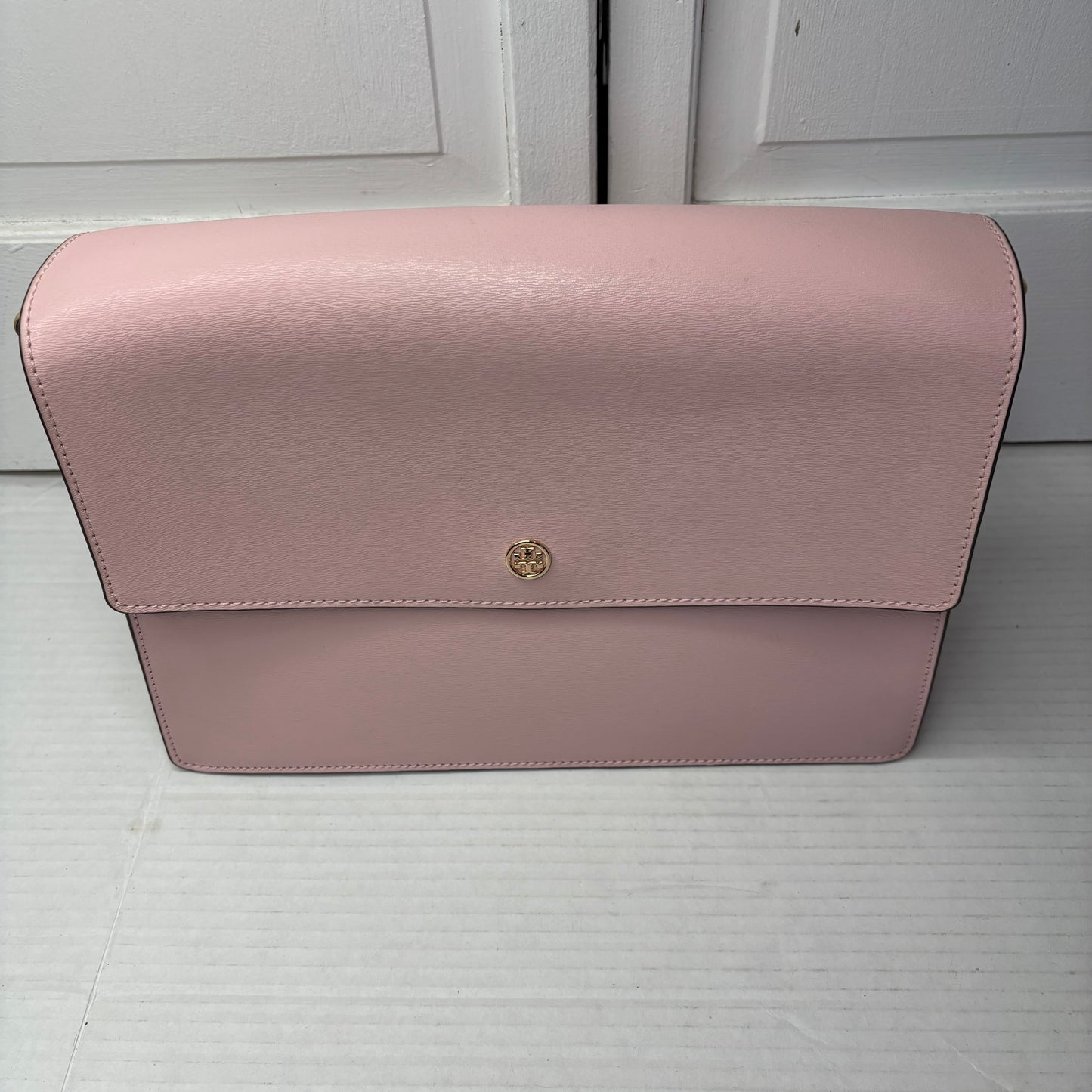 TORY BURCH Pink Robinson Convertible Shoulder Bag
