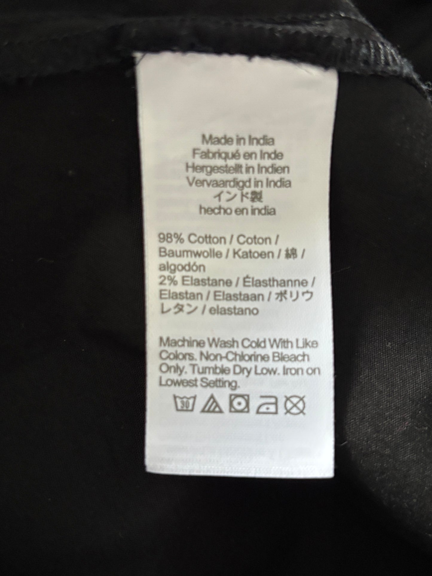 New J. CREW Factory Long-Sleeve Poplin Shirt-Dress in Black Size 00