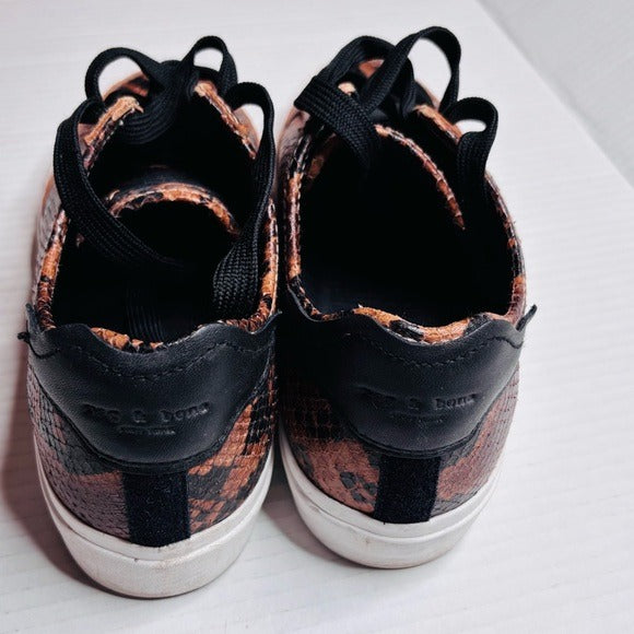 RAG & BONE Golden Brown Army Low Sneakers Size 8