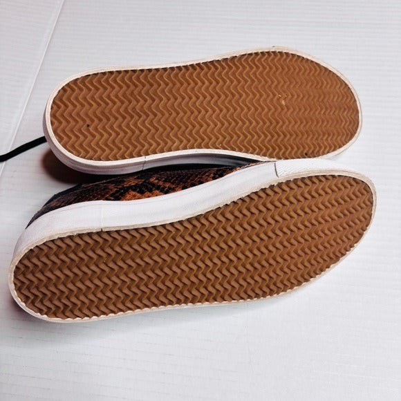 RAG & BONE Golden Brown Army Low Sneakers Size 8