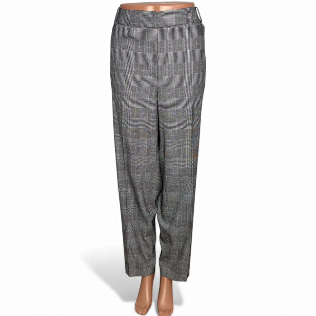 TALBOTS Glen Plaid Ankle Pants Size 14W