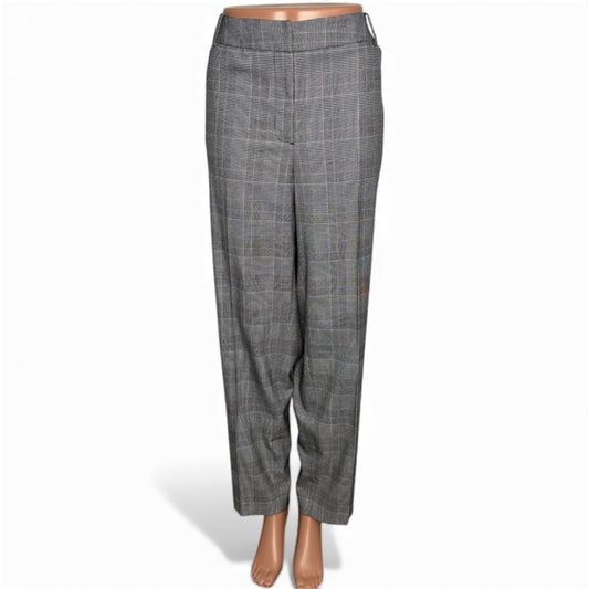 TALBOTS Glen Plaid Ankle Pants Size 14W