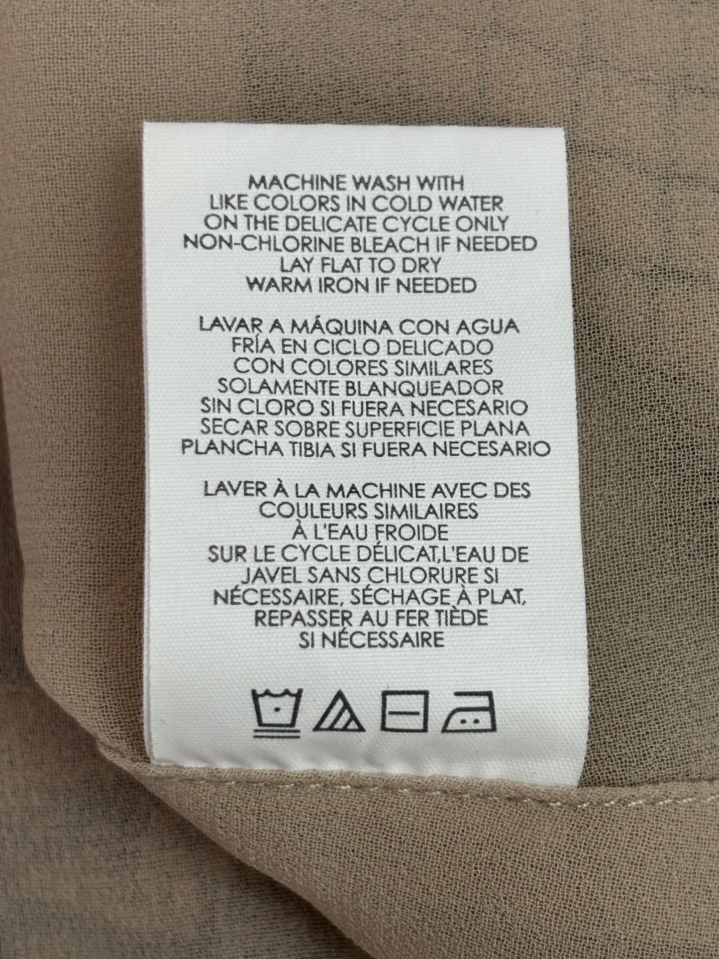 CABI Monaco Cami Lace Print Tunic Size Large