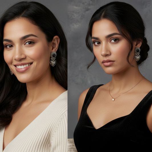 New BRIGHTON Alexandra Jewel Post Retired Earrings