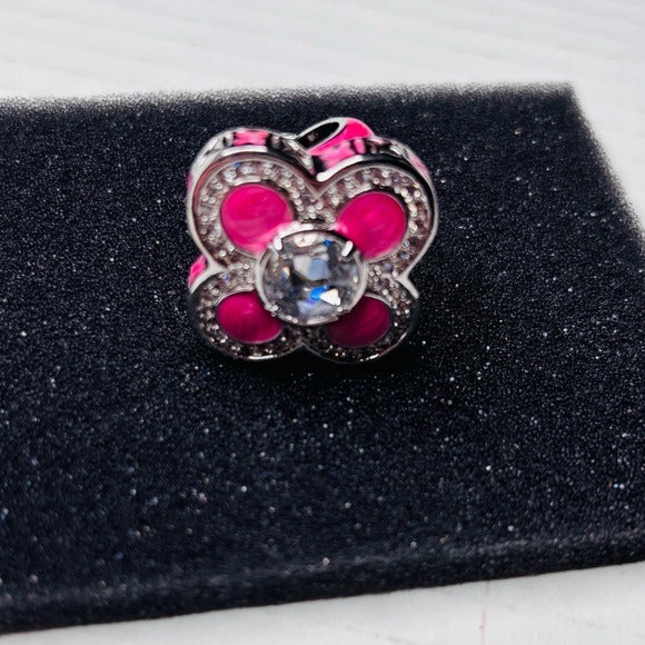 LAUREN G ADAMS Floral Knight Cocktail Ring Size 7