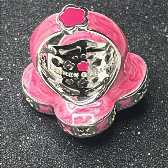 LAUREN G ADAMS Floral Knight Cocktail Ring Size 7