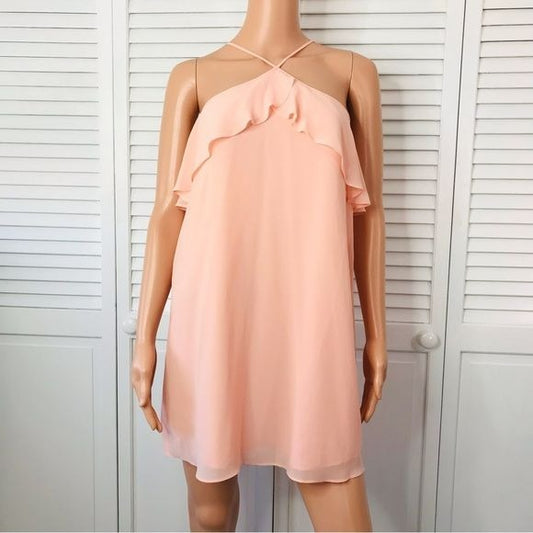 *NEW* HAUTE HIPPIE Magnolia The Ashburn Ruffle Dress Size Small