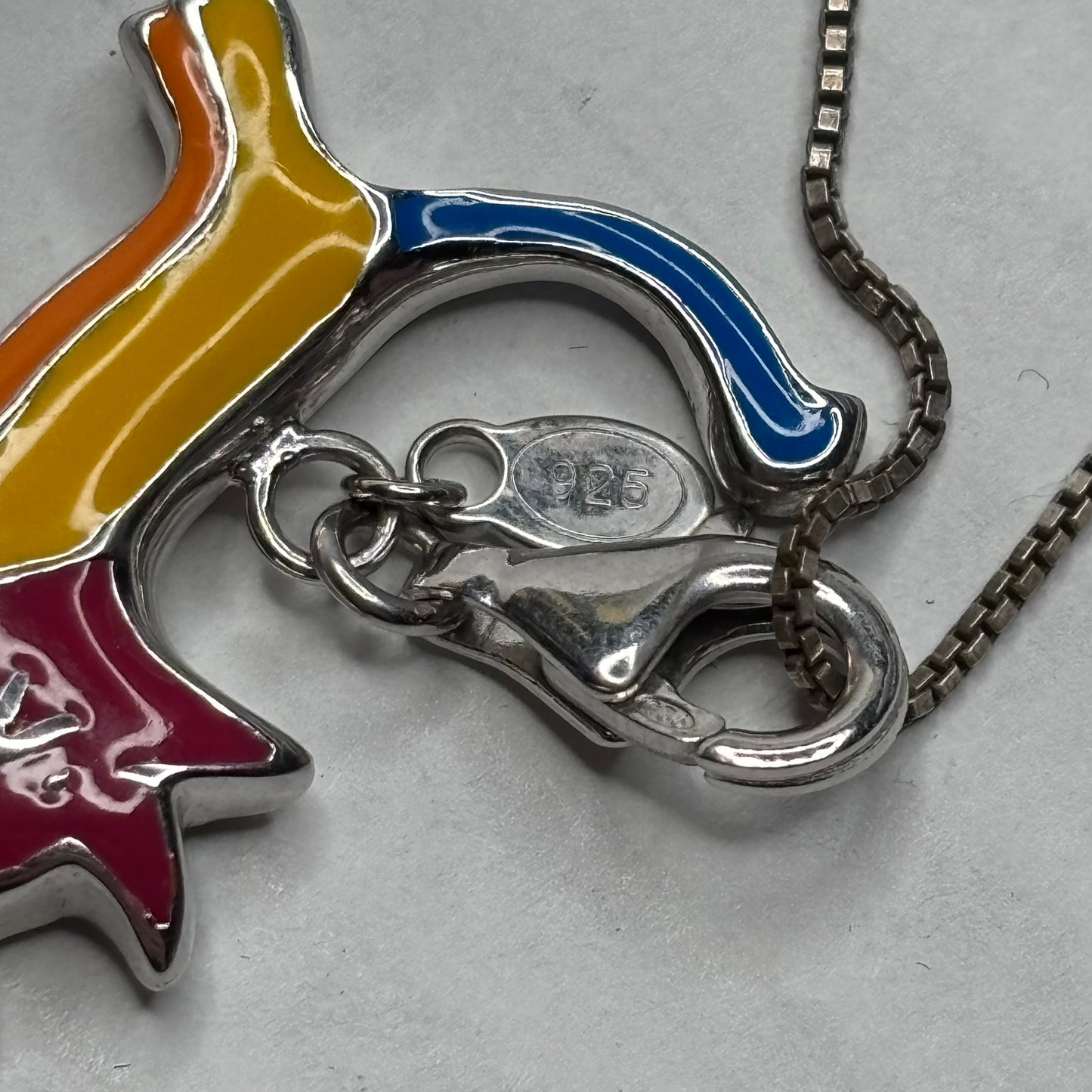 LAUREL BURCH Vintage Sterling Silver "Toshio" Cat Necklace