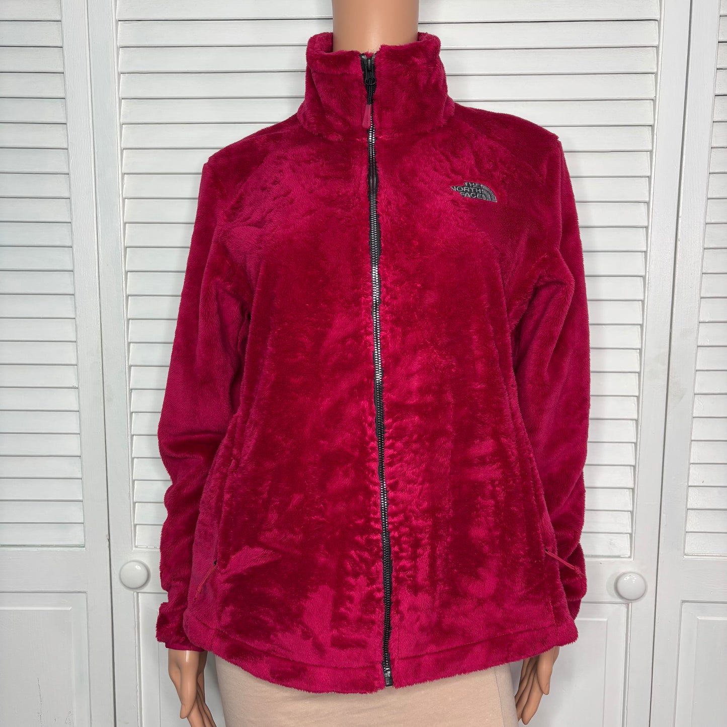 THE NORTH FACE Osito 2 Fleece Jacket in Raspberry Pink Size Medium