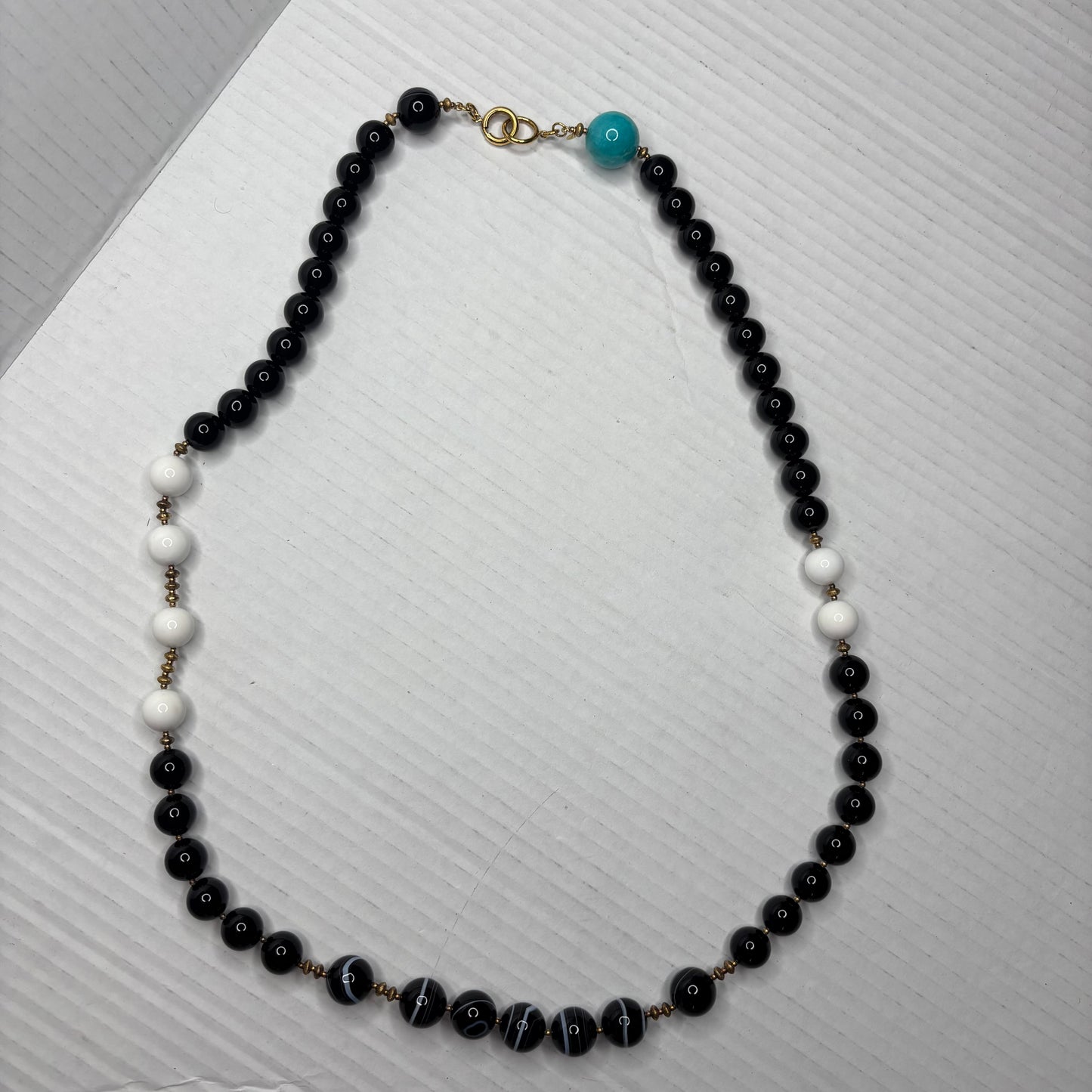 MICHAEL VALITUTTI Gems en Vogue Turquoise & Banded Agate Necklace