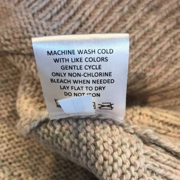 MUDPIE Audrey Ivory Turtleneck Sweater Size Small