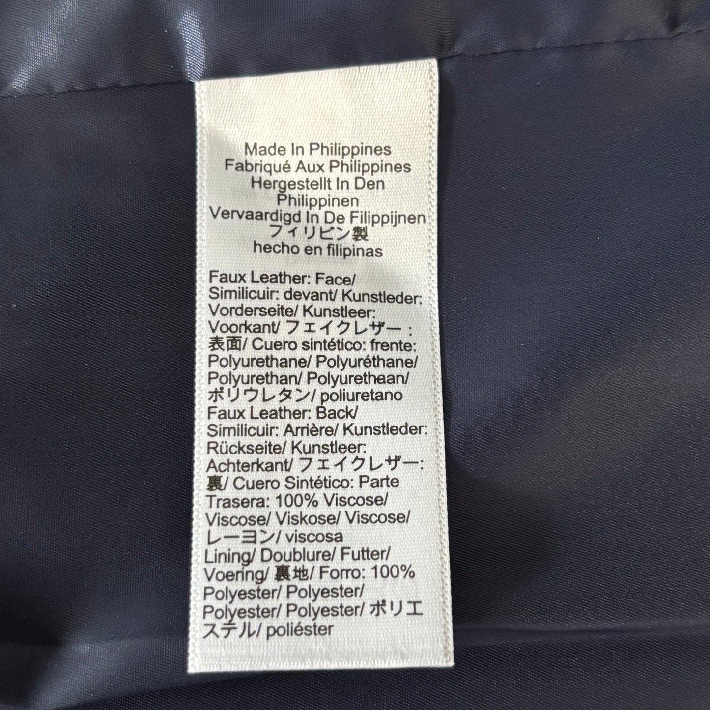 New J.CREW Vivienne Blazer in Faux Leather Black Size 0