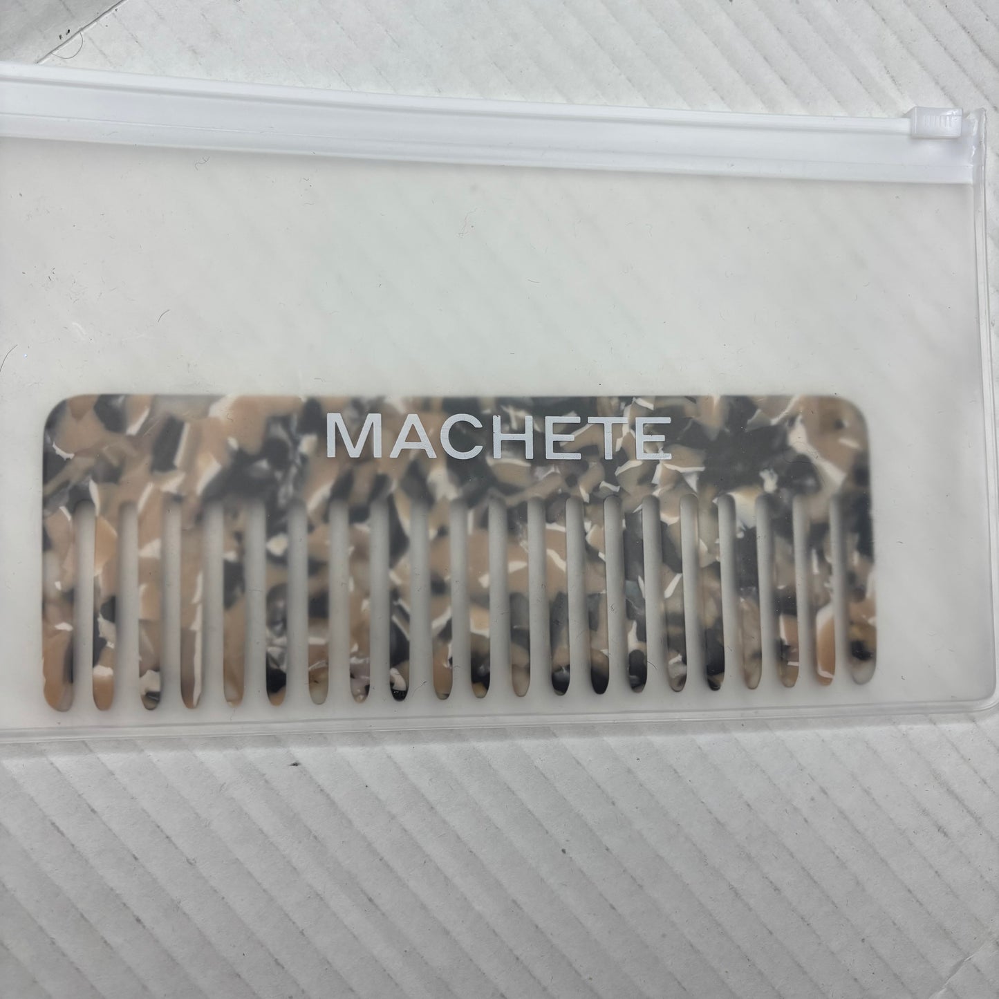 New MACHETE No. 2 Comb in Blonde Tortoise