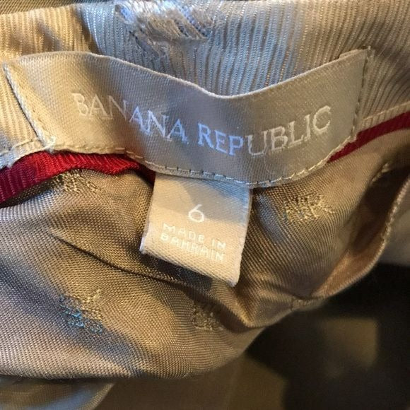 BANANA REPUBLIC Beige Pants Size 6