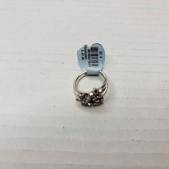 *NEW* BRIGHTON Paradiso Silver Ring Size 8