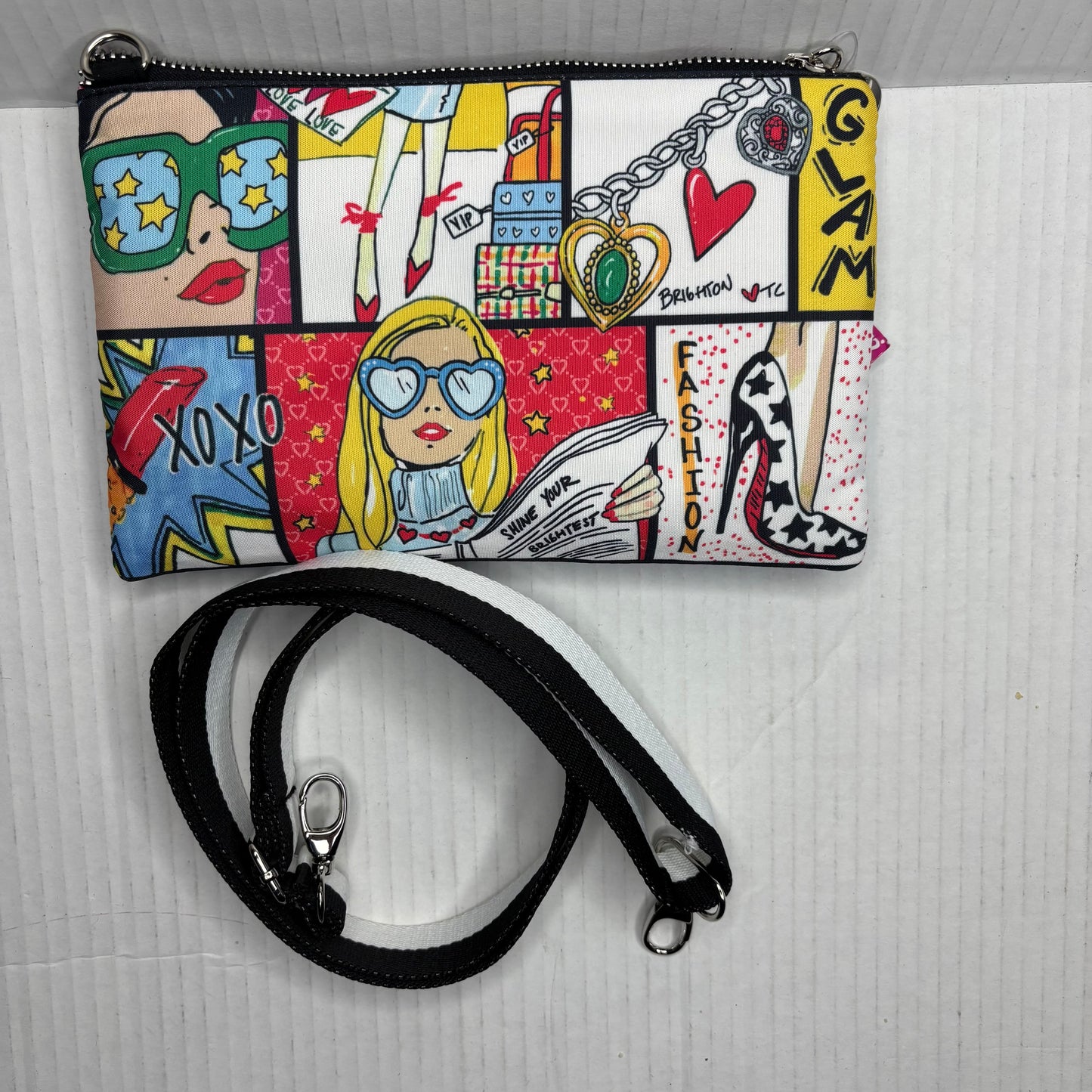 New BRIGHTON X Tom Clancy “Glam Girl” Crossbody Pouch