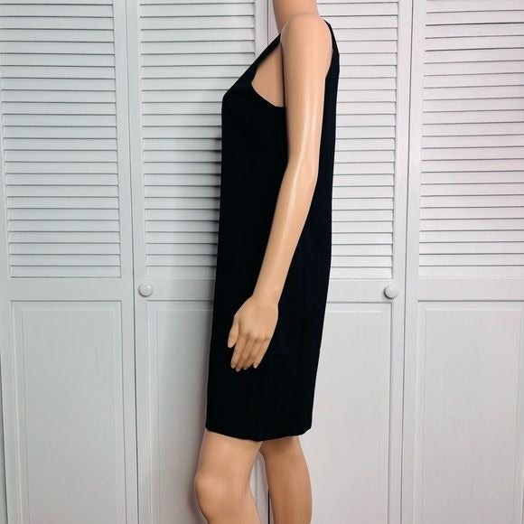 *NEW* TINLEY ROAD Black Sleeveless Mini Dress Size Small