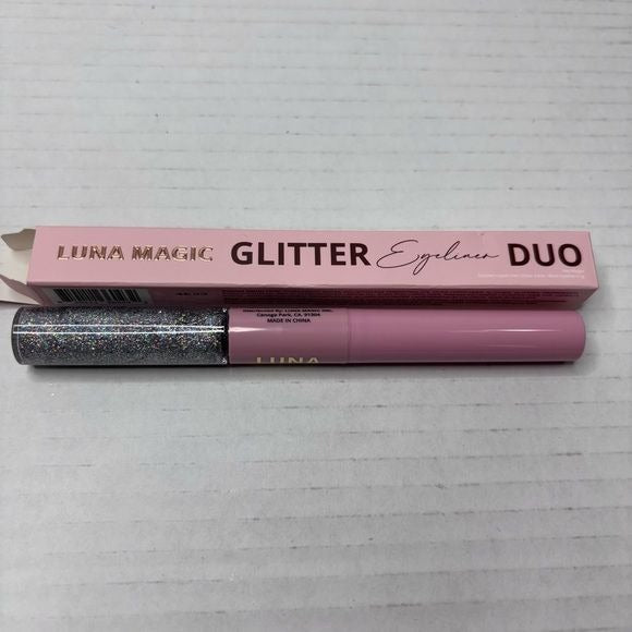 *New* LUNA MAGIC Silver Glitter Eyeliner Duo