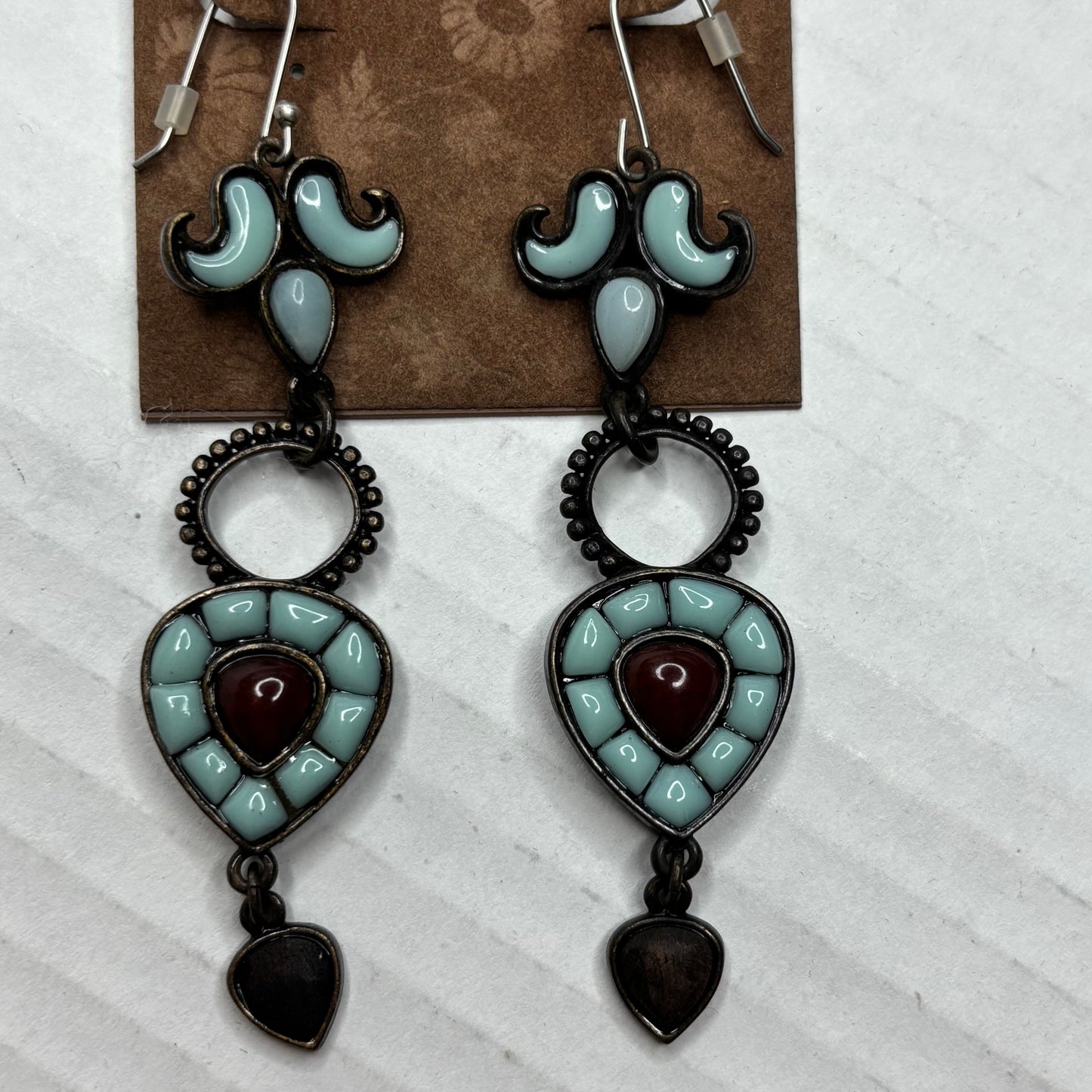 New LUCKY BRAND Boho Mosaic Drop Earrings