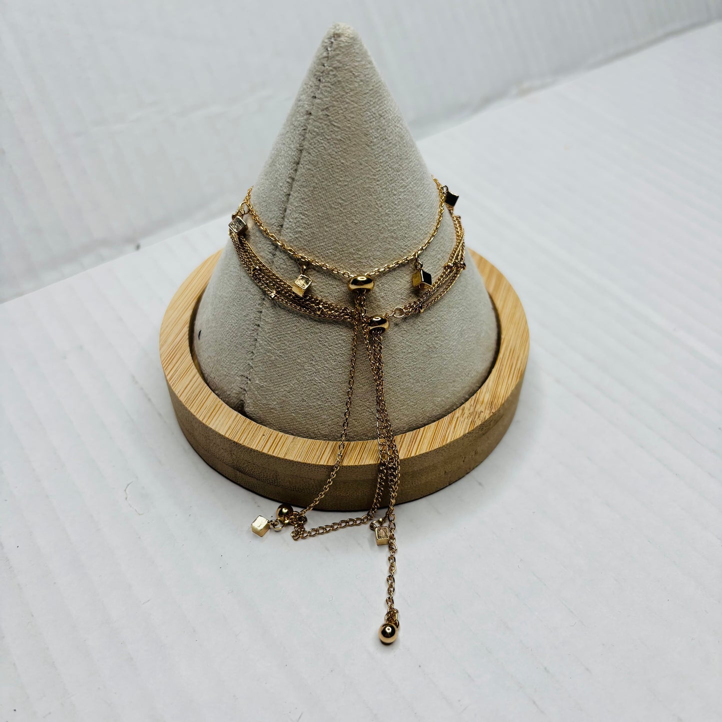 New LILY SKY Gold Layering Bracelet Set