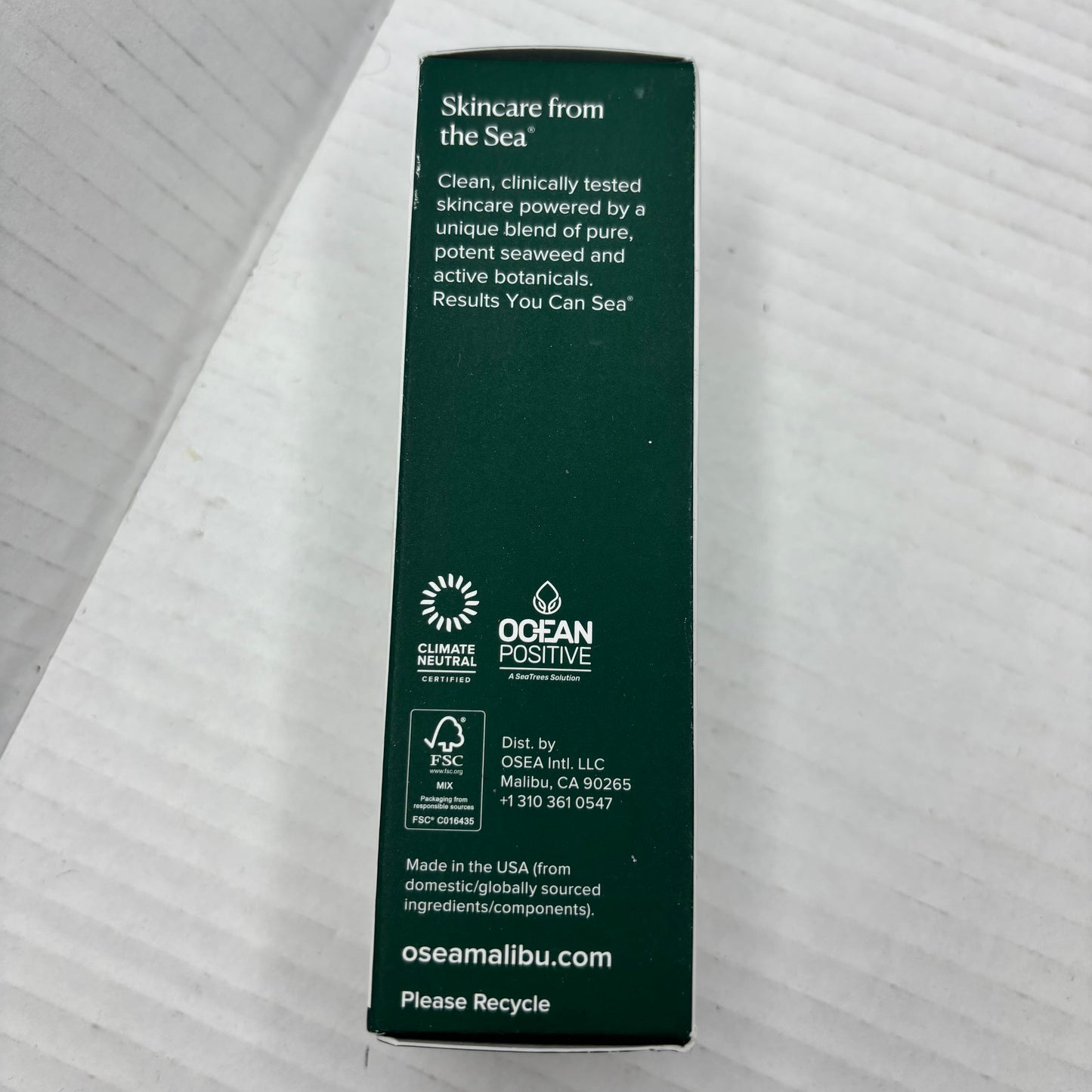 New OSEA Atmosphere Protection Cream