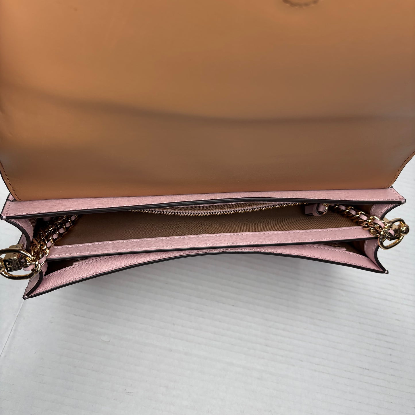 TORY BURCH Pink Robinson Convertible Shoulder Bag