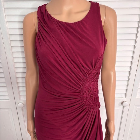 Boston Proper Red Sheath Cocktail Dress Size 6