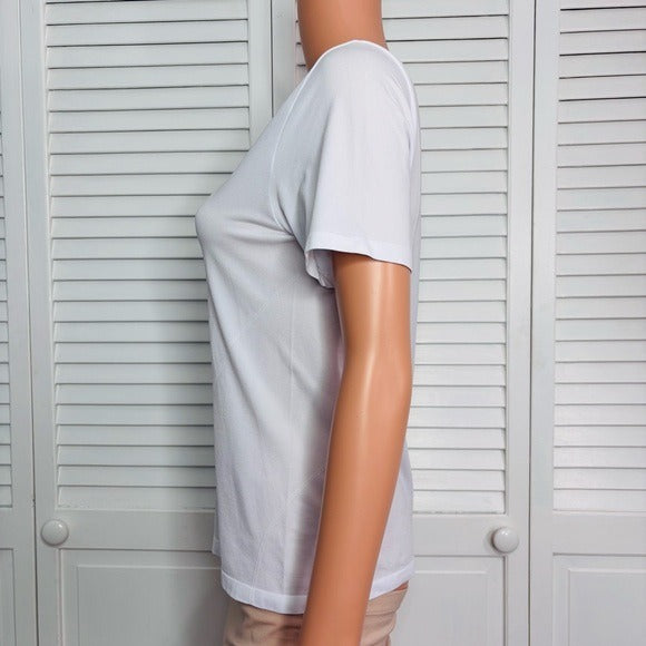 *New* FABLETICS Feather Tech Short-Sleeve Top Size Small