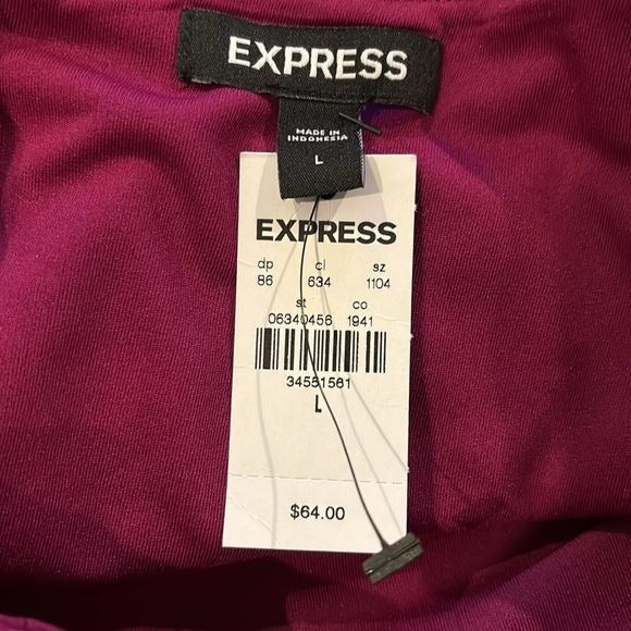 *NEW* EXPRESS Skimming Ponte Boxy Tee Size Medium