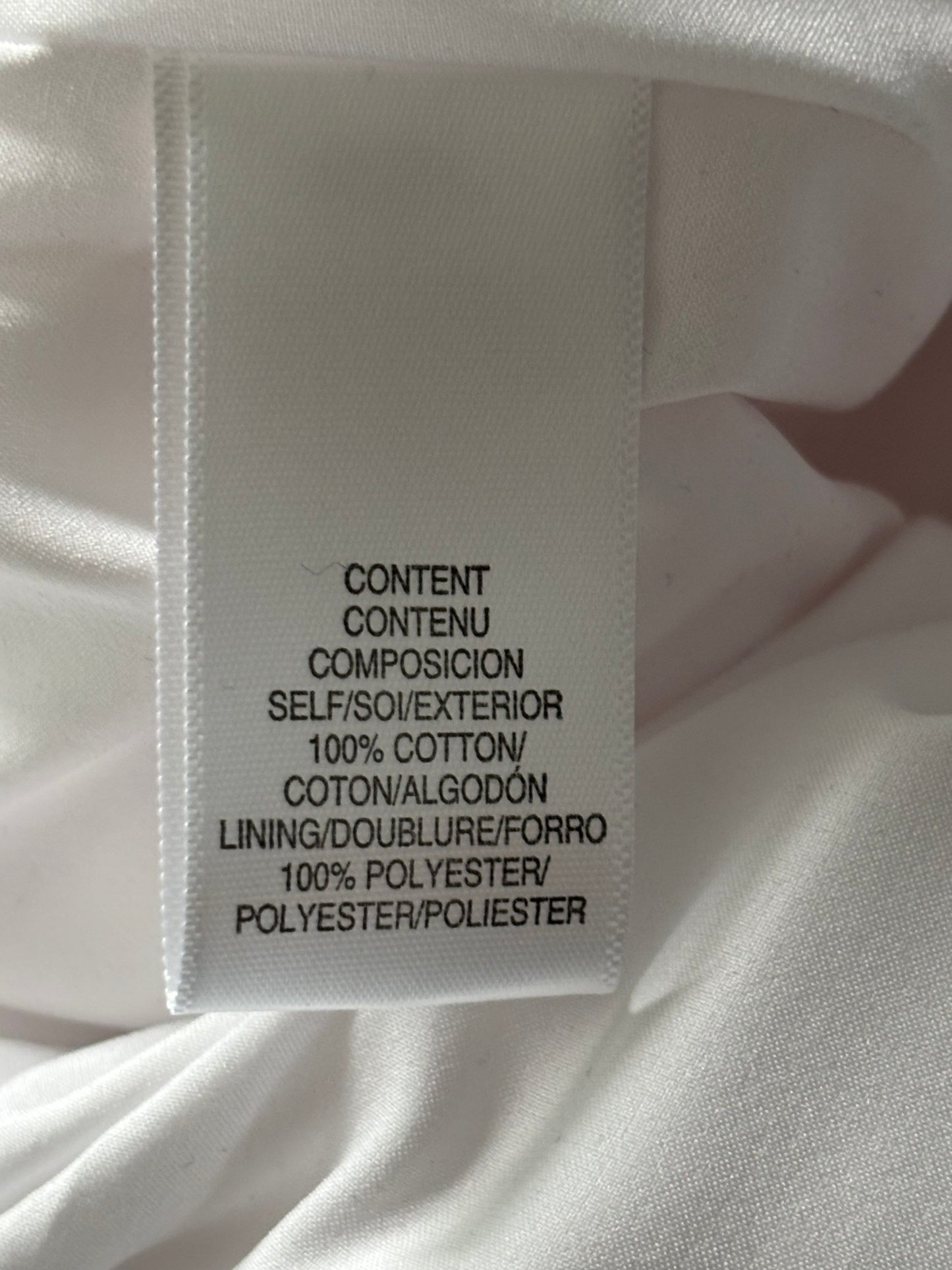 WAYF Cora White Cotton Poplin Maxi Skirt Size XS