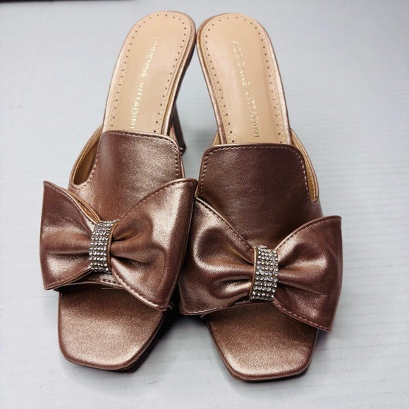 ADRIENNE VITTADINI Gladys Dressy Slip On Heels Size 8