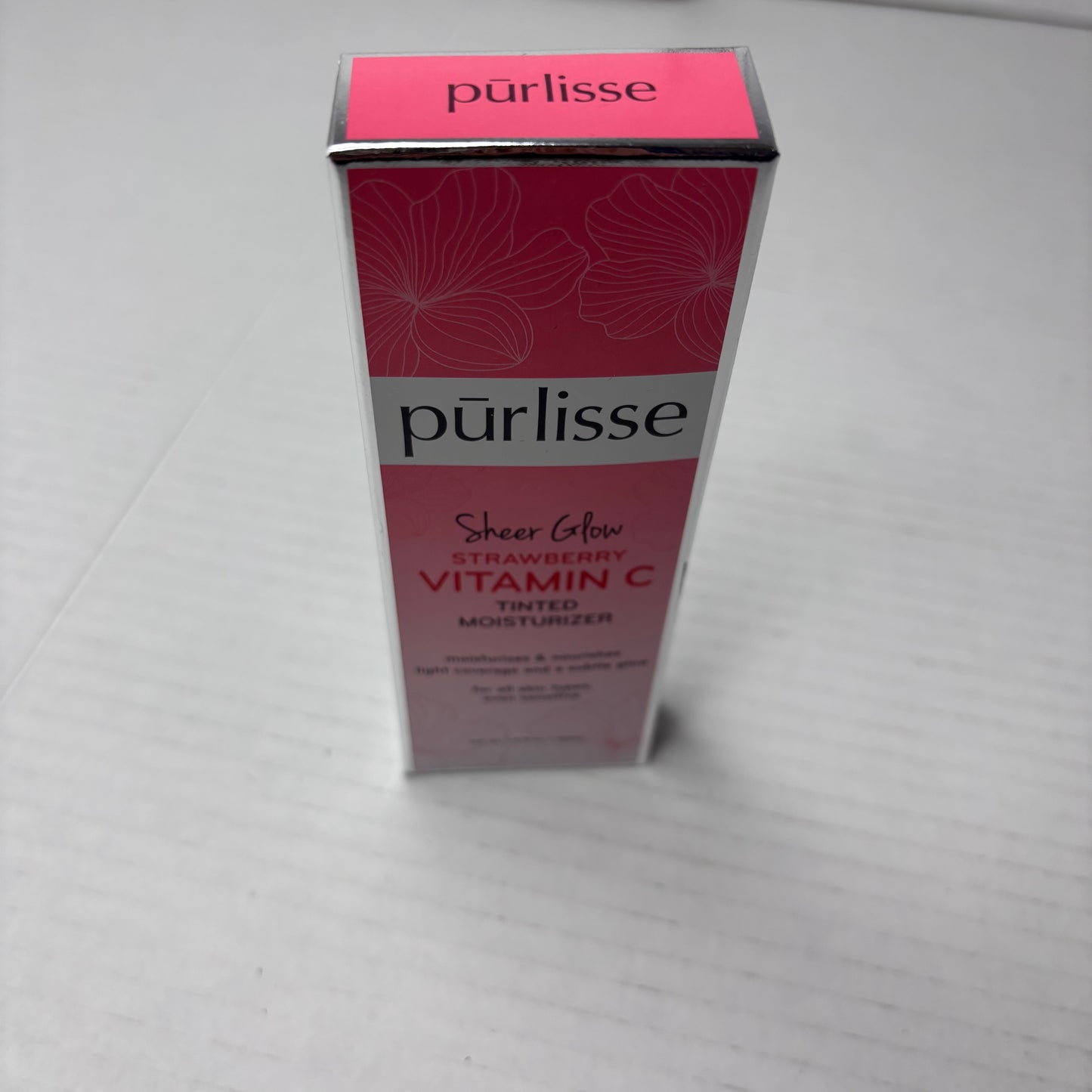 *NEW* PURLISSE Sheer Glow Strawberry Vitamin C Tinted Moisturizer