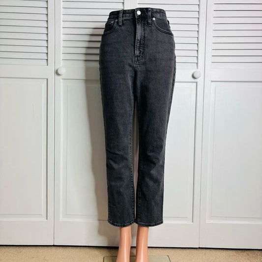 MADEWELL Gray The Curvy Perfect Vintage Jean Size 27
