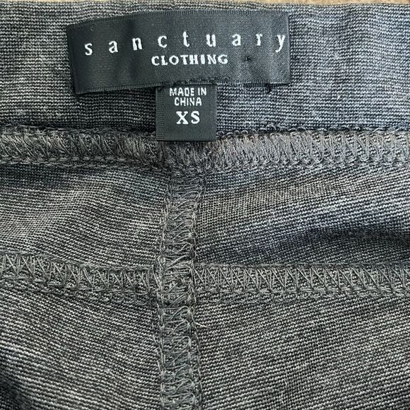 SANCTUARY Gray Pull On Pants Size XS