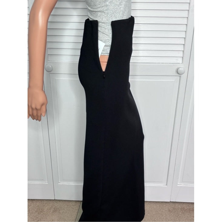 New MAX MARA Black Alce Knitted Maxi Skirt Size Small