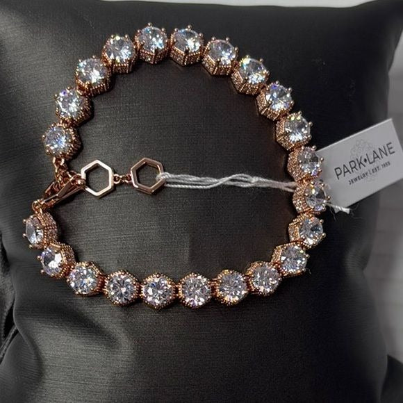 *NEW* PARK LANE Rose Gold Honey Comb Bracelet