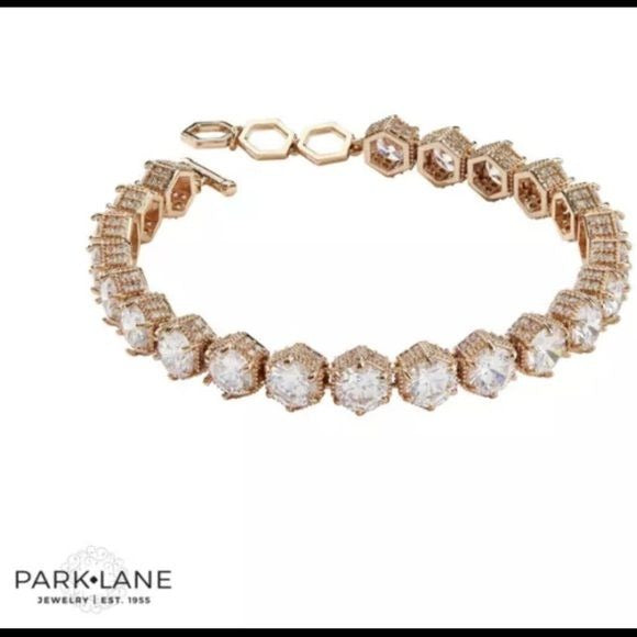 *NEW* PARK LANE Rose Gold Honey Comb Bracelet