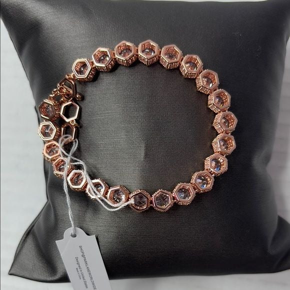 *NEW* PARK LANE Rose Gold Honey Comb Bracelet