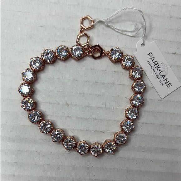 *NEW* PARK LANE Rose Gold Honey Comb Bracelet