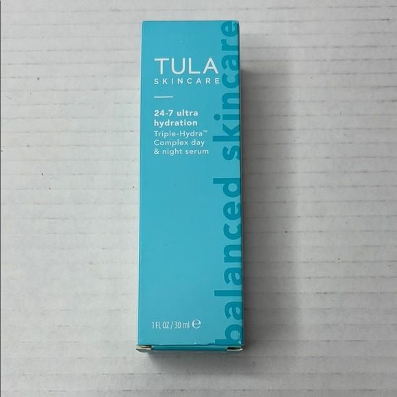 *NEW* TULA Skincare 24-7 Ultra Hydration Triple-Hydra Complex Day & Night Serum